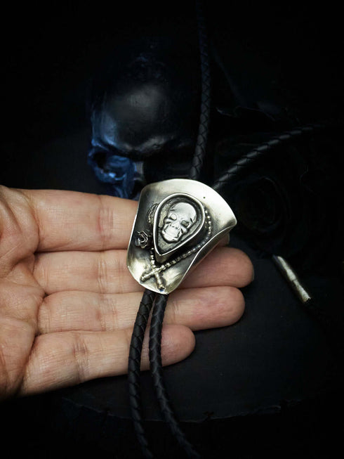 BoloTie Cowboy Skull Pendant